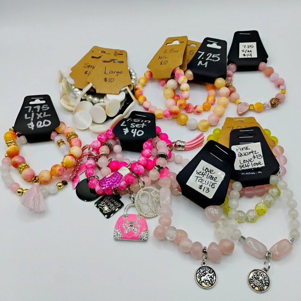 Gemstone mixed lot 19 pieces